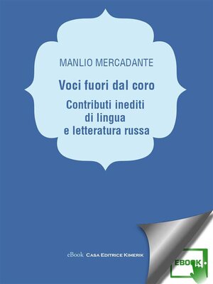 cover image of Voci fuori dal coro